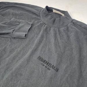 Essentials Fear Of God Basic‎ Black Mock Neck Pullover Sweater Men's 2XL